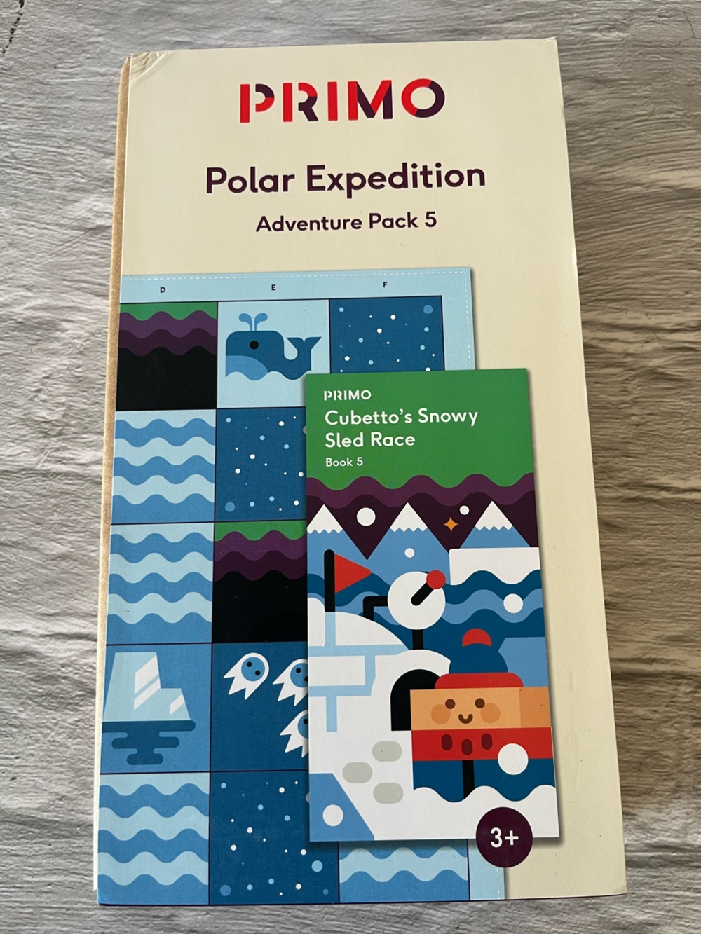 Primo Cubetto Educational Toys Adventure Pack 5 Polar Expedition Coding Book/Map
